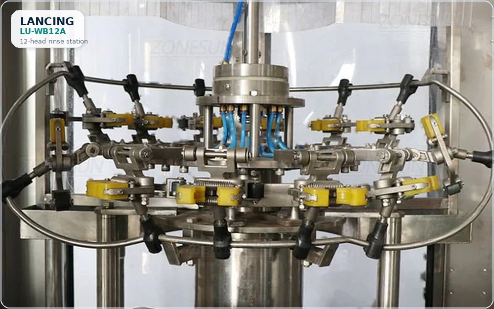 Lancing LU-WB12A food and beverage bottle rinsers product image
